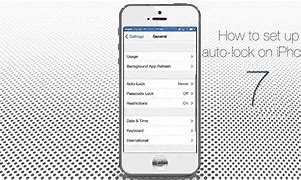 Image result for iPhone Auto-lock