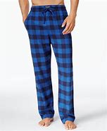 Image result for Flannel Pajama Pants Blue Solid