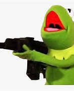 Image result for Kermit the Frog with AK-47