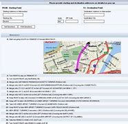 Image result for MapQuest Driving Directions in Words