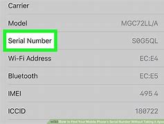 Image result for how to find your mobile phone's serial number without taking it apart