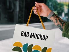 Image result for Holding Bag Mockup