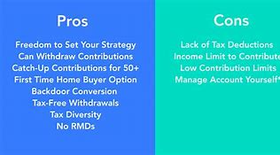 Image result for Roth IRA Pros and Cons