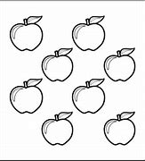 Image result for Apple's in a Row Clip Art