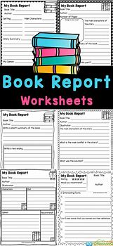 Image result for Book Understaning Templates