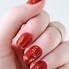 Image result for Red and Gold Nail Art Designs