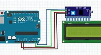 Image result for 16X2 LCD I2C Daughter Board