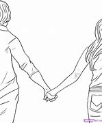 Image result for Drawing of a Boy and Girl Holding Hands