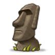 Image result for Moai Emoji Andriod