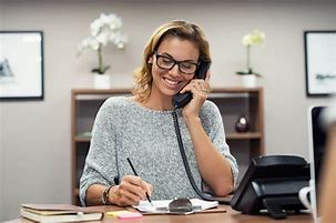 Image result for Business Person Answering the Phone
