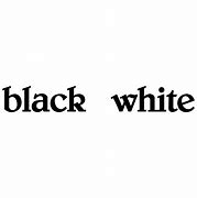 Image result for Black and White Logo Transparent