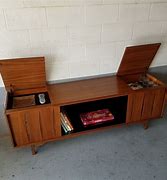 Image result for Vintage Stereo Console Repurposing