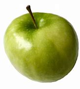 Image result for A Large Flat Green Apple