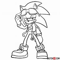 Image result for Super Scourge the Hedgehog