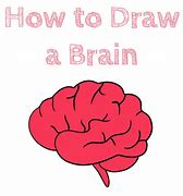 Image result for Human Brain Drawing Easy Art