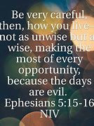 Image result for Ephesians 5:15-16