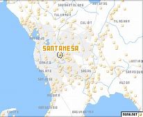 Image result for Santa Mesa Map