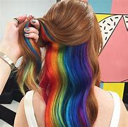 Image result for Pastel Rainbow Galaxy Hair