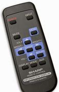 Image result for Sharp VCR Recorder Remote