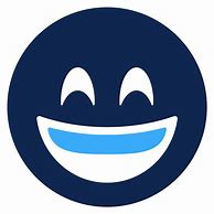 Image result for Blue Happy Face Emoji PNG