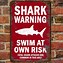 Image result for Funny Shark Signs