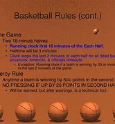 Image result for All Basketball Rules