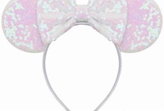Image result for Rose Gold Sequined Mickey Ears