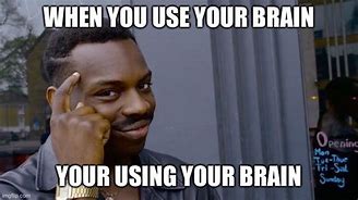 Image result for You Brougth Brain Meme
