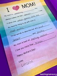 Image result for Mother's Day Letter
