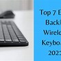 Image result for Backlit Wireless Keyboard Bluetooth