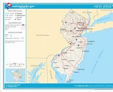 Image result for New Jersey State Capital Map