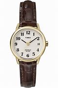 Image result for Gold Watch Brown Leather Strap