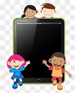 Image result for iPad Girl Clip Art