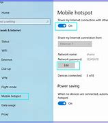 Image result for Mobile Hotspot Windows 1.0