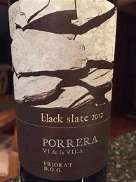 Image result for Cal Pla Priorat Black Slate Porrera