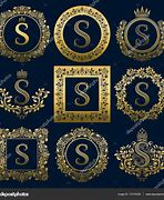 Image result for S Letters with Golden Frame for Logo