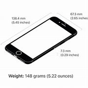 Image result for How Big Is a iPhone 8 Plus Measurements