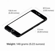 Image result for How Tall Is an iPhone 8