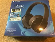 Image result for PlayStation Gold Wireless Headset