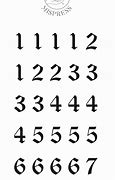 Image result for Number Fonts 1999