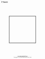 Image result for 3 Inch Square Template Printable