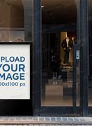 Image result for Store Window Mockup