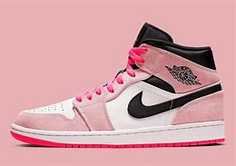 Image result for Nike Air Jordan 1 Mid Pink