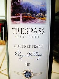 Image result for Trespass Cabernet Franc