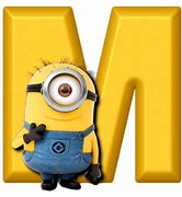 Image result for Minions Letter M
