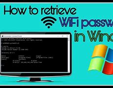 Image result for Reset Wifi Password Windows 1.0