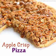 Image result for Apple Crisp Pizza