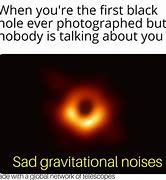 Image result for Woman Black Hole Photo Meme