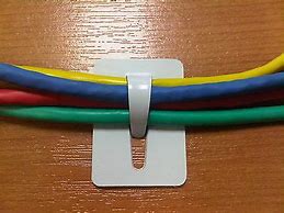 Image result for Sticky Back Cable Clips