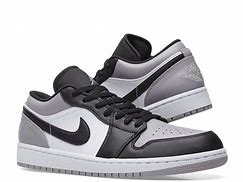 Image result for Air Jordan 1 Low Black and White
